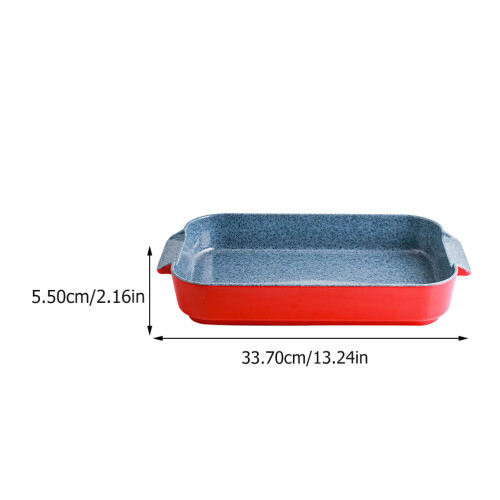 Dinnerplate Rot 1 33,6 X 19,8 X 5,5 Cm 1