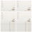 10 Sets Vintage Schreibpapier Briefpapier Set 11