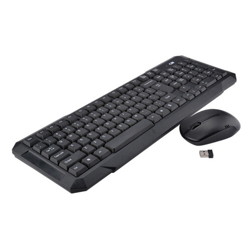 Wireless Keyboard Mouse Set USB Für Laptop Desktop ABS