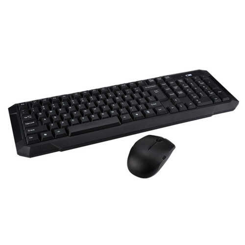 Wireless Keyboard Mouse Set USB Für Laptop Desktop ABS 2