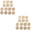 2 Sets 14 Holz Baby Gedenkkarten 8
