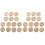 2 Sets 14 Holz Baby Gedenkkarten 3