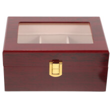 1Stück Etui Für Beige Holz Mit Minimalistischem