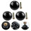 Piano Reparatur-Kit Ersatz Griffe Schwarz 3 Sets 6