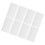 8 Blatt Halterung Mit Klebepads 1