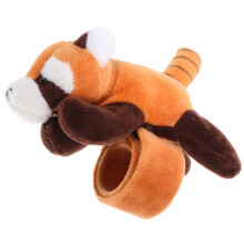 Bracelet Patte Peluche Marron Clair Confortable Pour Décoration