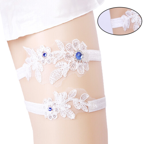 2 . Spitzenstrumpfband Für Hochzeit 1