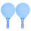 Badminton Set Kunststoff 1 4