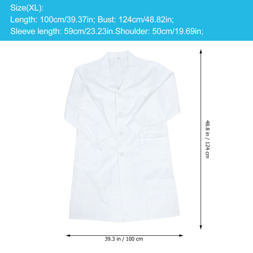 1Veste Coton Longues Confortable Laboratoire 1