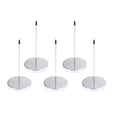 5Stück Empfangs-Stifte Für Rechnungen, Desktop-Lochrad-Halter, Silber