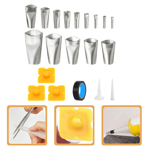 Worgeous 20 Teile Kaltitzen Set Mit Dichtungswerkzeug 2