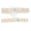 Hochzeitsstrumpfband Strumpfbänder Beige 2er Set 1