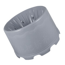 Plastic Zilveren Kleine Dweilemmer Met Wringfunctie Dweilemmer