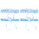 2 Sets Bow Garter Miss Polyester 2