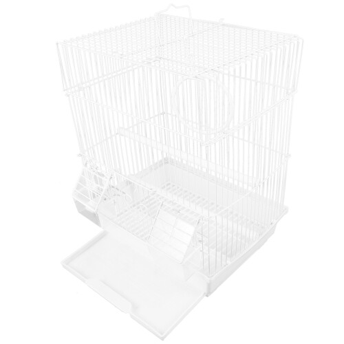 1 Set Draagbare Plastic Vogelkooi Buiten Gebruik