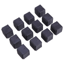 Floor Protectors Stuhlbein Schutzkappen Silikon 12 Schwarz
