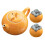 1 Set Kleiner Orangenförmiger Teekessel Mit Teeblattbehälter 7