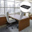 Worgeous Computer Halterung Schwenkbar Büro Schwarz 8