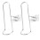 2 Mount Hard Skate Rack 24x8,5x6 Cm Silber 8