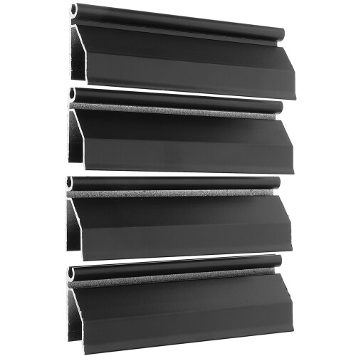 4 Sockelleisten Eckverbinder Gerade Schrank Aluminium