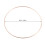 5 Metallring Runder Diy Material Wohnaccessoire 2