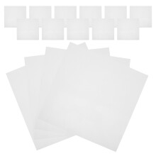 15 Stk. Leere Schablone 30,50 X 30,50 X 0,02 Cm Weiß