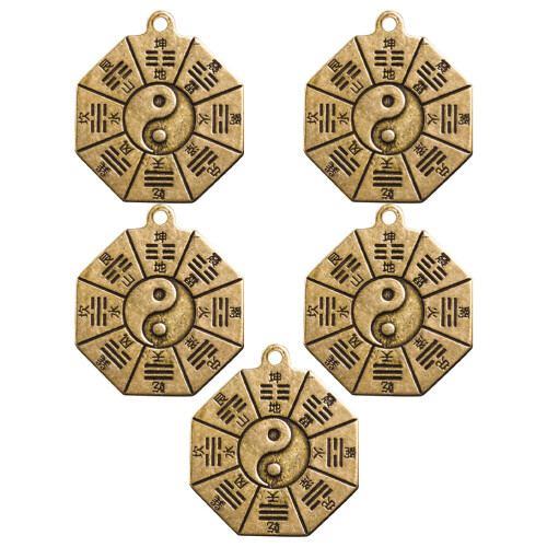 Set 2 Chinesischen Ornamenten Mit -Diagramm-Anhängern