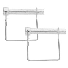 Trailer Hitch Pin Aus Kohlenstoffstahl 2 Stk 3,1x2,0x0,5 Zoll