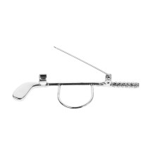 Mlins Golf Racket Broche En Vrouwen 5,90X1,80X1,00 Cm