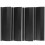 4 Stuks Plint Recht Haar Aluminiumlegering 9