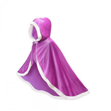 (110cm, Purple) Reversible Cape For Adults And Kids, Easter Halloween Christmas Cloak Fancy Dress Vampire Witch Wizard Role Play Cloak - DSW