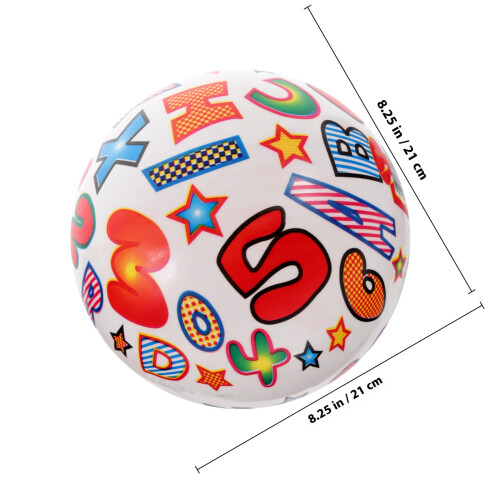 2Pcs Inflatable PVC Beach Balls for Pool and Beach Assorted Colors 1