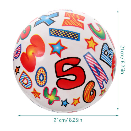 2Pcs Inflatable PVC Beach Balls for Pool and Beach Assorted Colors 2