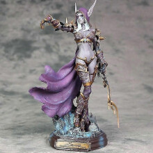 (23cm Size no box) Sylvanas Windrunner World Of Warcraft Action Figures The Queen Of The Undead Handmade Model Collection