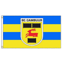 (90x150cm) 90x150cm 3x5fts Netherlands SC Cambuur Leeuwarden Flag