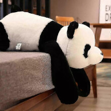 (80CM) Hot 1pc 60cm-120cm Giant Panda Plush Toys Soft Sleep Pillow Cartoon Animal Bear Stuffed Baby Doll Classic Kids Birthday Gifts