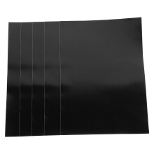 Worgeous 5 Bögen Magnetfolie Klebefolie Für Kühlschrank Schwarz