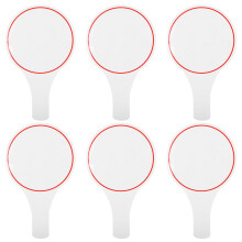 6Stück Trockenlösch-Punktzähler Mini Whiteboards