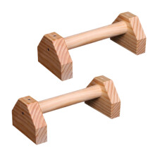 Masteelf Trainer Push-Up Stand Stäbe Training Mann Fitness Hellbraun