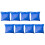 Raindrops Poolabdeckung Blau 8-Teilig 12x9,8x0,4 Zoll 1