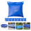 Raindrops Poolabdeckung Blau 8-Teilig 12x9,8x0,4 Zoll 6