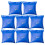 Raindrops Poolabdeckung Blau 8-Teilig 12x9,8x0,4 Zoll 10
