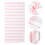 1 Set Gestreift Strandtuch Waschbar Polyester 3