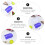Set Van 2 Squeezer Crème Cake Smoothers Tool Fondant Strijker 10