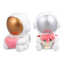 4 Stuks Astronaut Mini Figurines Voor Huisdecoratie