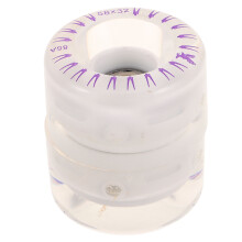 Roller Skates Wielen Transparant Pu 2 Stuks Voor Binnenbanen