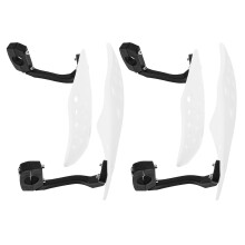 2Paren Paar Duurzame Motorfiets Handguards PP Plastic Windbeschermer