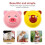 2 Diercontainer Chinchilla Voerbak Hamster 9