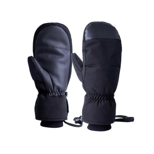 (M, Black) Snowboard Gloves Mittens Warm Touch Screen Waterproof Ski Gloves