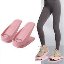 (Without Pull RopePink)Multifunctional Stretching Stepper Home Fitness Equipment